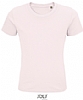 Camiseta Organica Infantil Pioneer Sols - Color Rosa Palido